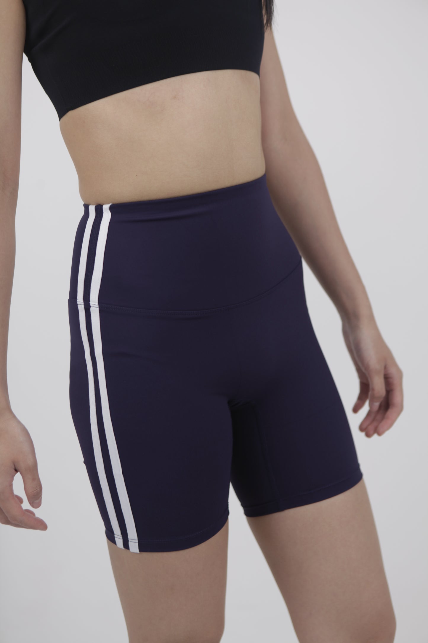 CHARLOTTE Stripped Shorts