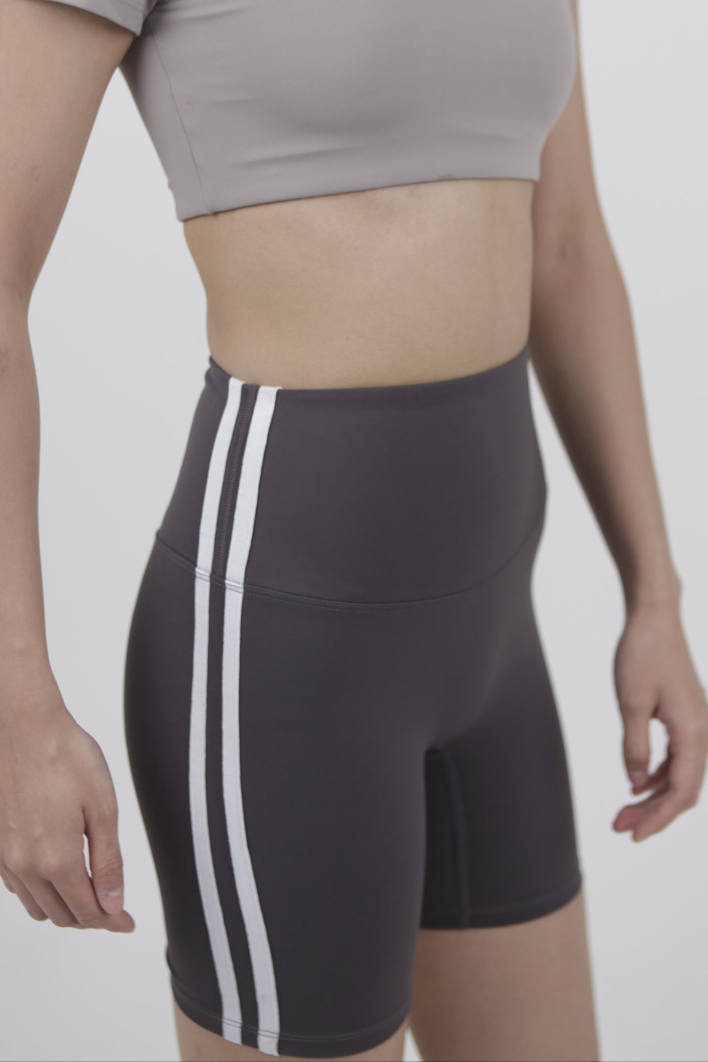 CHARLOTTE Stripped Shorts