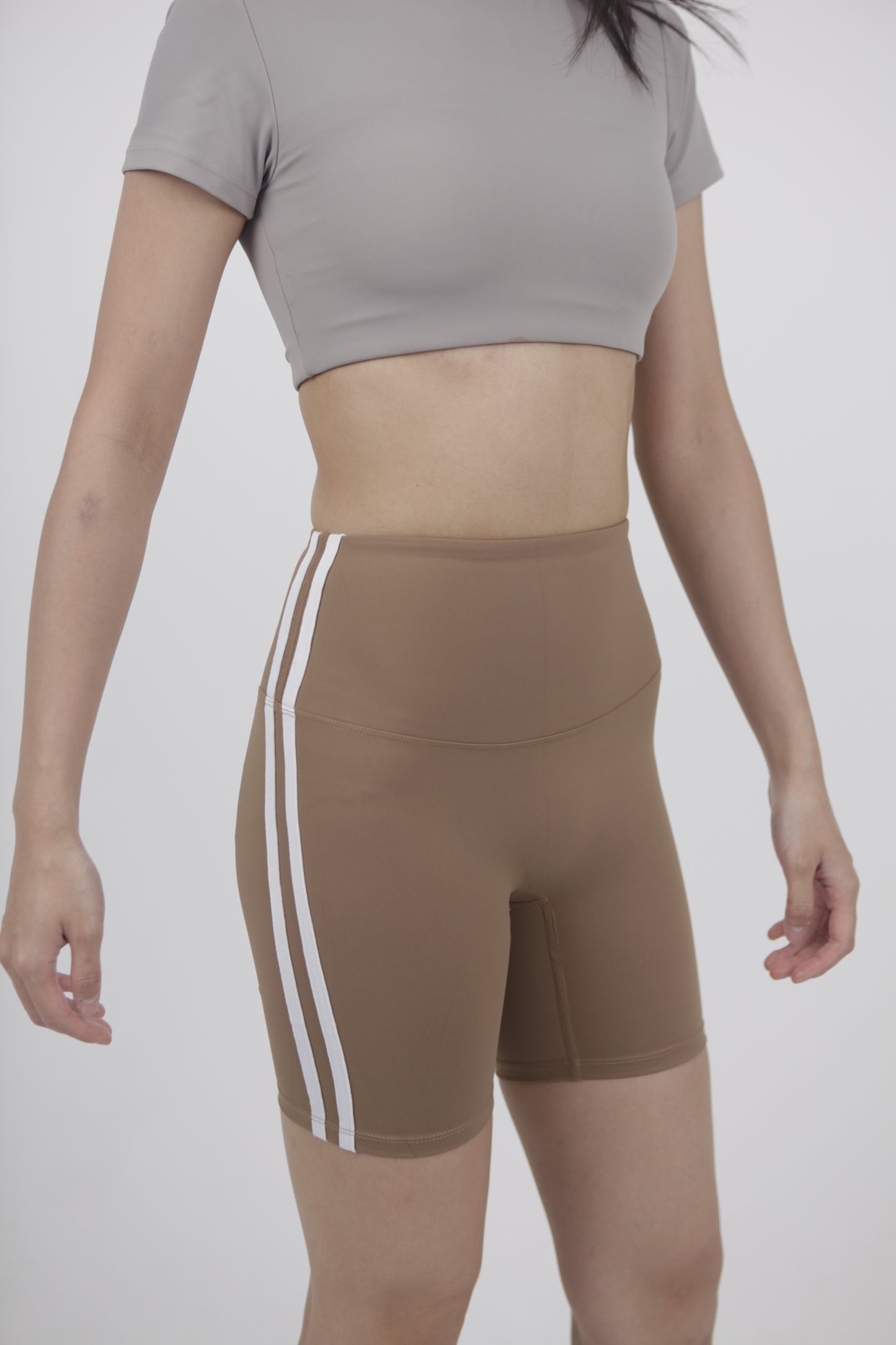 CHARLOTTE Stripped Shorts